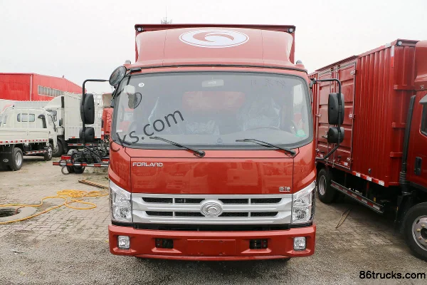 Foton Forland Kangrui H 95 ch 4X2(6 roues) camion léger fourgon à cabine avancée 4,165 m Extérieur (2) | 86Trucks