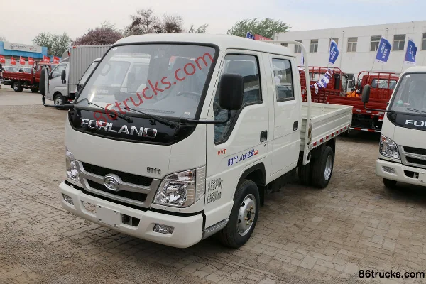 Foton Times Small Card Star Q2 1.5L 112 hp 4X2(6 wheels) gasoline 2.71m double-row flatbed micro truck Exterior (3) | 86Trucks