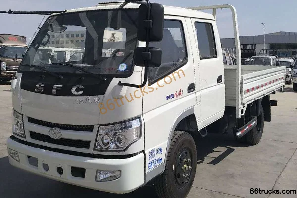 Shifeng Fengshun 1 95 hp 4X2(6 wheels) 3.2m double-row flatbed light truck Exterior (2) | 86Trucks