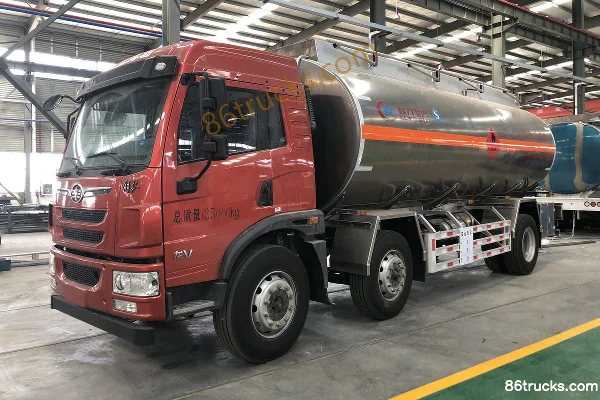 FAW Jiefang Qingdao Long V 220ch 6X2(8 roues) camion citerne à carburant (Chengliwei brand) Extérieur (3) | 86Trucks