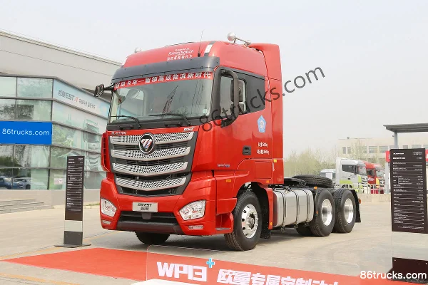 Foton Auman EST 6 Series Heavy Truck Super Edition 550 hp 6X4(10 wheels) tractor truck (high roof flat floor) Exterior (3) | 86Trucks
