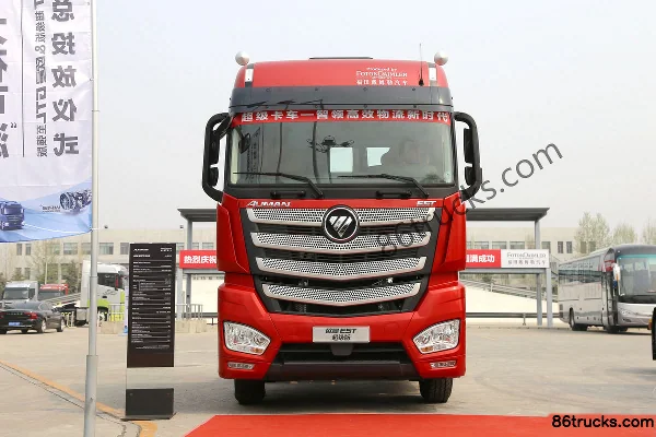 Foton Auman EST 6 Series Heavy Truck Super Edition 550 hp 6X4(10 wheels) tractor truck (high roof flat floor) Exterior (2) | 86Trucks