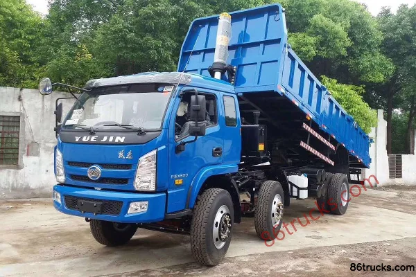 Yuejin Kaituo X500 Transport 160 hp 6X2(8 wheels) 6.5m dump truck Exterior (2) | 86Trucks