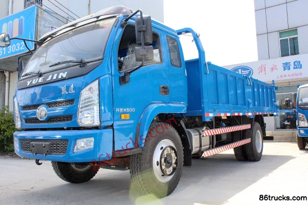 Yuejin Kaituo X500 Engineering Type 140 hp 4X2(6 wheels) 4m dump truck Exterior (3) | 86Trucks