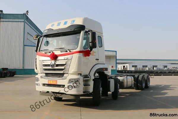Sinotruk Haohan J6G poids lourd 380 ch 8X4(12 roues) 9,5 m camion porteur à ridelles Extérieur (3) | 86Trucks