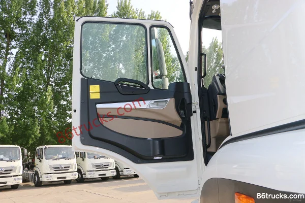 Sinotruk Haohan J6G poids lourd 380 ch 8X4(12 roues) 9,5 m camion porteur à ridelles Cabine (3) | 86Trucks
