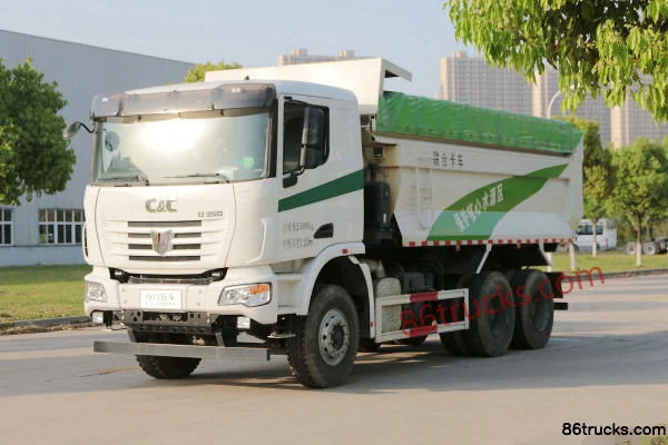 United Power U350 350 hp 6X4(10 wheels) 5.6m dump truck Exterior (3) | 86Trucks