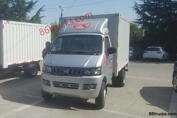 Kama K22 87hp 4X2(6 wheels) Gasoline/CNG 3.3m Single Row Box Light Truck Exterior