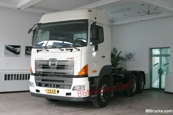 GAC HINO 700 Series Heavy Truck 380 hp 6X4(10 wheels) Tractor Truck (Fast Gear) Exterior (3) | 86Trucks