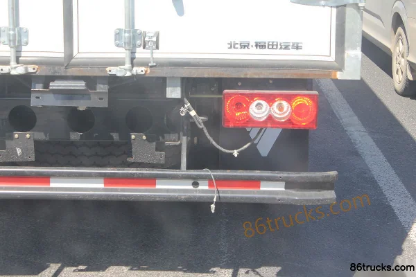 Foton Aoling CTX 154 ch 4X2(6 roues) camion porteur fourgon 4,8 m cabine avec couchette Châssis (1) | 86Trucks