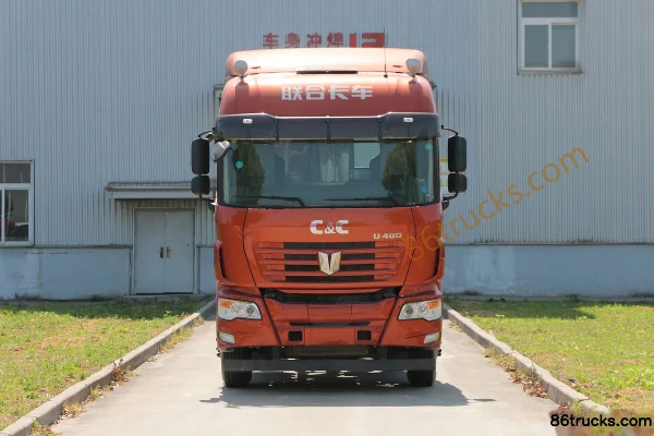 Union Truck U550 Heavy Truck 8th Anniversary Edition 550 hp 6X4(10 wheels) Tractor Truck Exterior (2) | 86Trucks