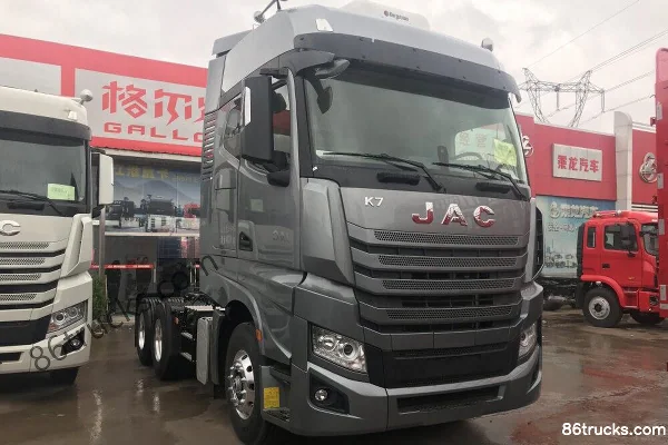 JAC Gallop K7W Heavy Truck Luxury Edition 540hp 6X4(10 wheels) Automatic Tractor Truck (Air Suspension)(ZF AMT) Exterior (2) | 86Trucks