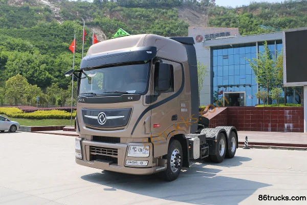 Dongfeng Commercial Vehicle Tianlong Flagship KX 2018 450 ch 6X4(10 roues) tracteur routier pour matières dangereuses Extérieur (3) | 86Truc
