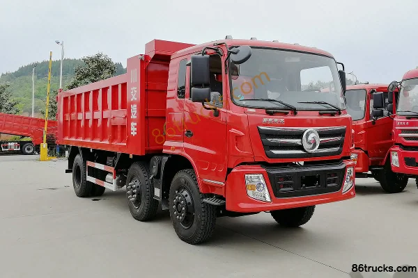 CHUANJIAO 220 hp 6X2(8 wheels) 5.8m dump truck Exterior