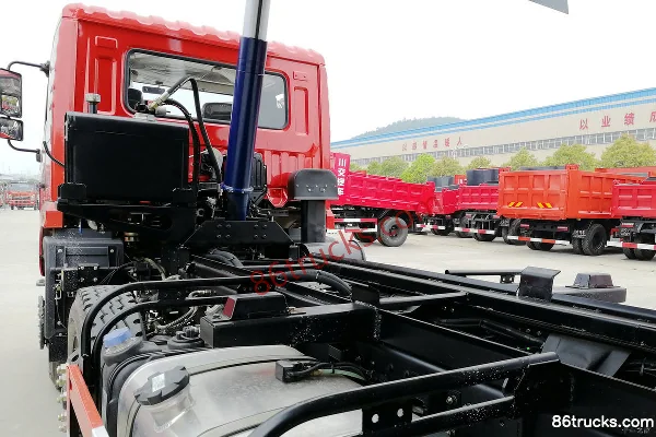 CHUANJIAO 220 hp 6X2(8 wheels) 5.8m dump truck Chassis (3) | 86Trucks