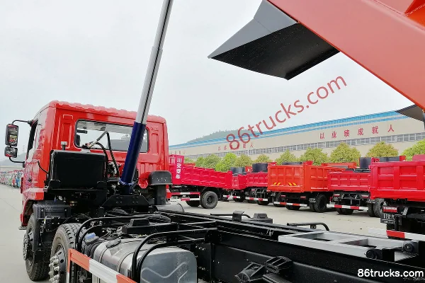 CHUANJIAO 220 hp 6X2(8 wheels) 5.8m dump truck Chassis (2) | 86Trucks