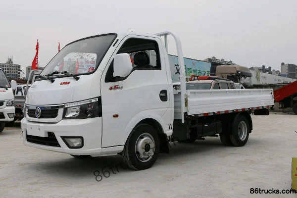 Dongfeng T5 1,5L 110 ch 4X2(6 roues) petit camion plateau 3,7 m cabine simple (voie large) Extérieur (3) | 86Trucks