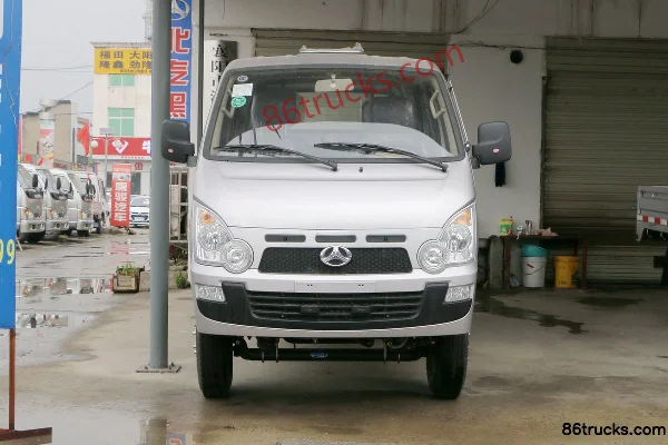 BAIC Heibao H5 71hp 4X2(6 wheels) Diesel 2.52m Double Row Flatbed Micro Truck Exterior (3) | 86Trucks
