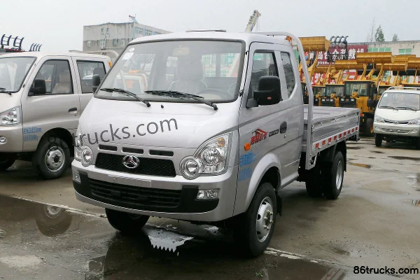 Beiqi Heibao Q5 1.2L 85hp 4X2(6 wheels) gasoline 2.88m semi-crew cab flatbed mini truck Exterior (3) | 86Trucks