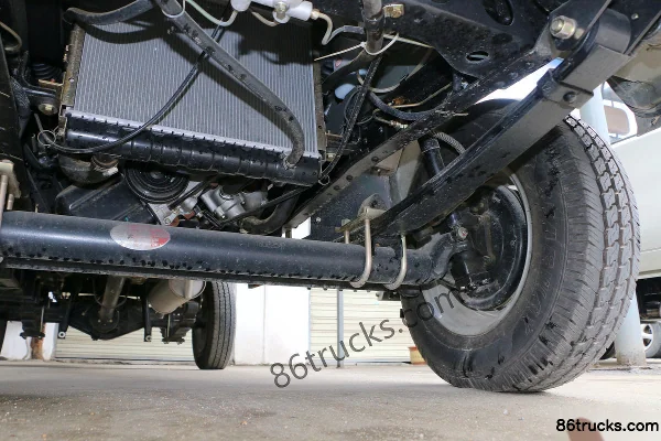 BAW Black Panther Q7 1.5L 112hp 4X2(6 wheels) Gasoline 3.285m single-row van mini truck Chassis (3) | 86Trucks