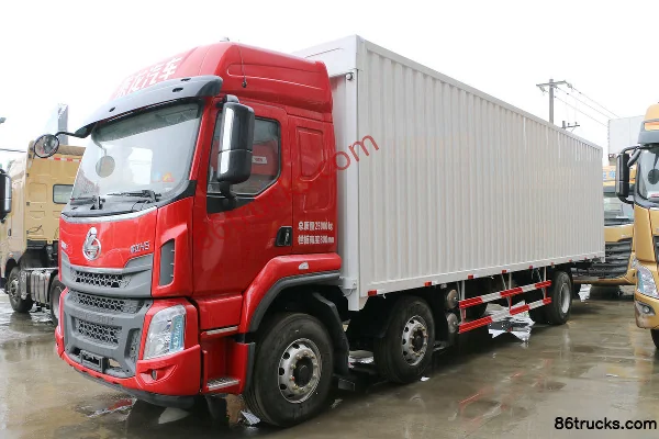 Dongfeng H5 Chuangfu Edition 6.7L Diesel 290hp 6X2(8 wheels) Fast Gear 8-Speed 9.5m Wing Van Truck Exterior (3) | 86Trucks