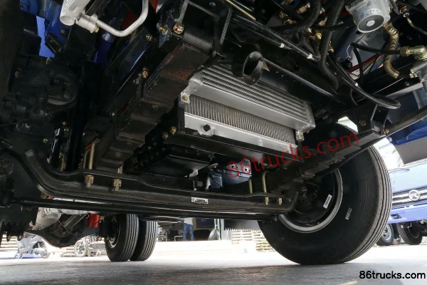 Kama GK8 Fuyunlai 87 hp 4X2(6 wheels) 3.45m dump truck (DPF) Chassis (2) | 86Trucks