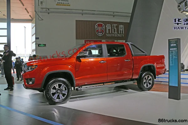 Huanghai N3 2019 Sport Edition 2.5T Diesel 140hp 2WD Double Row Pickup Cab (2) | 86Trucks