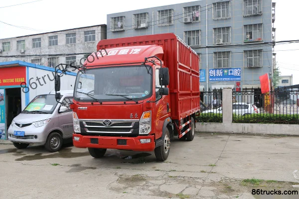 Sinotruk HOWO MANH3 154 ch 4X2(6 roues) 4,2 m fourgon à ridelles cabine simple (boîte Sinotruk 10 vitesses) Extérieur (3) | 86Trucks