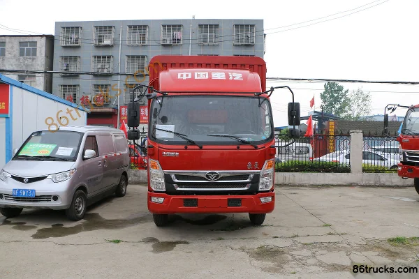 Sinotruk HOWO MANH3 154 ch 4X2(6 roues) 4,2 m fourgon à ridelles cabine simple (boîte Sinotruk 10 vitesses) Extérieur (2) | 86Trucks