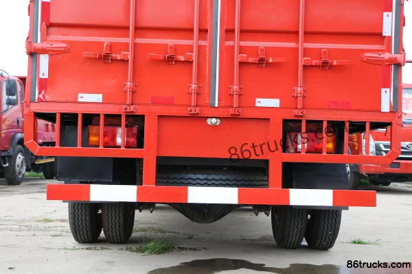 Sinotruk HOWO MANH3 154 ch 4X2(6 roues) 4,2 m fourgon à ridelles cabine simple (boîte Sinotruk 10 vitesses) Carrosserie (3) | 86Trucks