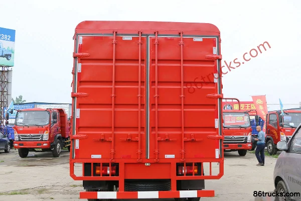 Sinotruk HOWO MANH3 154 ch 4X2(6 roues) 4,2 m fourgon à ridelles cabine simple (boîte Sinotruk 10 vitesses) Carrosserie (1) | 86Trucks