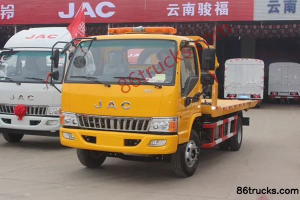 JAC Junling E6 156 hp 4X2(6 wheels) Wrecker (Huato Brand) Exterior (3) | 86Trucks