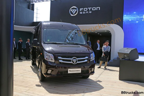 Foton Commercial Vehicle Tuyano 177hp 2.8T Diesel 6-Seat Mobile Service Vehicle Exterior (2) | 86Trucks