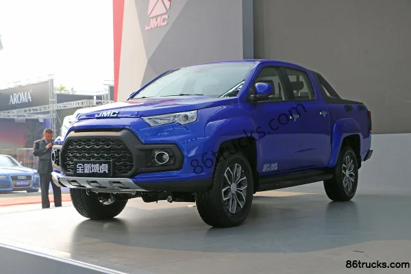 JMC Yuhu 7 2018 Super Luxury 2.0T Petrol 205 ch Automatic 4x4(6 roues) Double Cab Pickup Cabine (3) | 86Trucks