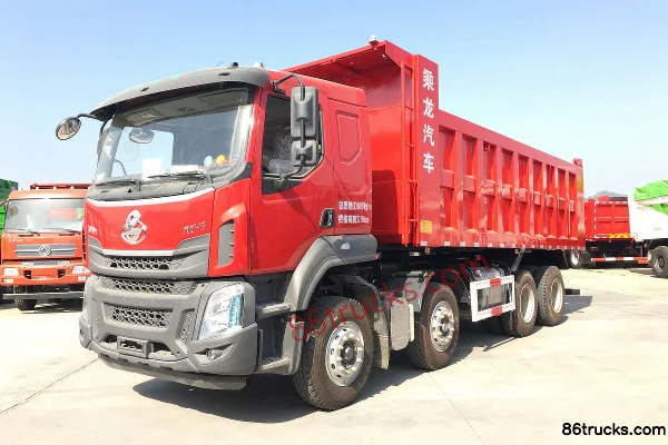 Dongfeng Liuqi Chenglong H5 280 hp 8X4(12 wheels) 6.3m Dump Truck Exterior (3) | 86Trucks