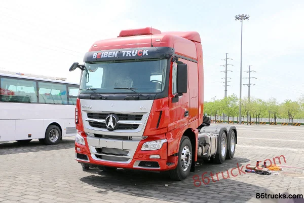 Beiben V3ET camion lourd 480 ch 6X4(10 roues) tracteur routier Extérieur (3) | 86Trucks
