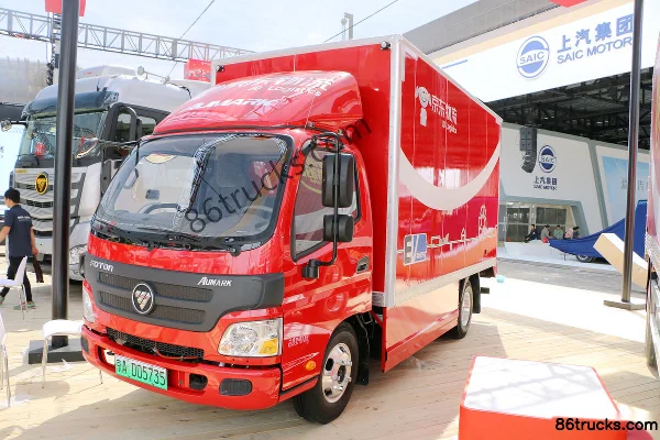 Foton Aumark BEV JD Edition 4.5T 4.17m single-row pure electric van light truck 83.2kWh 4X2(6 wheels) Exterior (3) | 86Trucks