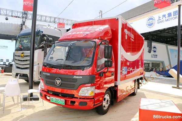 Foton Aumark BEV JD Edition 4.5T 4.17m single-row pure electric van light truck 83.2kWh 4X2(6 wheels) Exterior (2) | 86Trucks