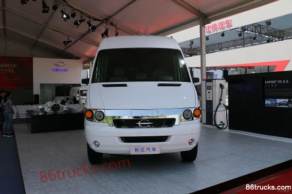 Changjiang V08S 7,5 T 8,08 m camion logistique électrique pur fourgon 110 kWh Extérieur (2) | 86Trucks