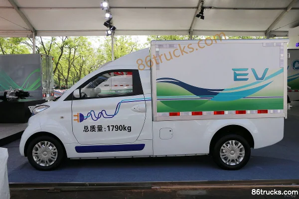 Changjiang SM01 1,96 T 1,9 m camion logistique électrique pur à caisse 29,96 kWh 4X2(6 roues) Extérieur (3) | 86Trucks