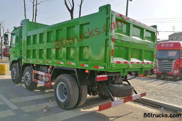 JAC Gallop A5 Heavy Truck 200 hp 6X2(8 wheels) 4.8m Dump Truck Exterior (3) | 86Trucks