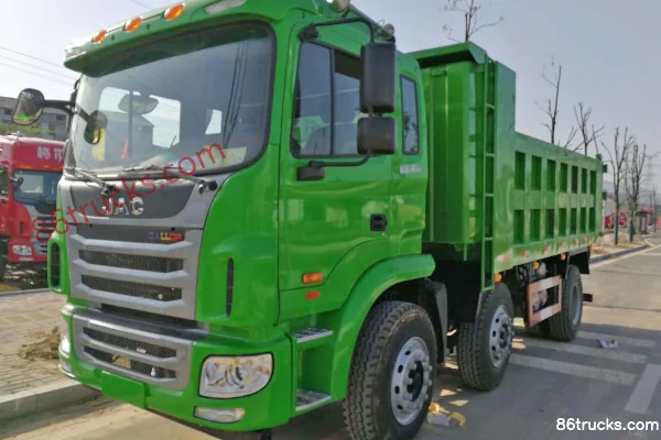 JAC Gallop A5 Heavy Truck 200 hp 6X2(8 wheels) 4.8m Dump Truck Exterior (2) | 86Trucks