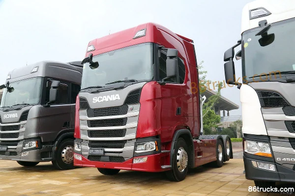Scania Nouvelle série S poids lourd 500 ch 6X2(8 roues) tracteur routier (modèle S500) Extérieur (3) | 86Trucks