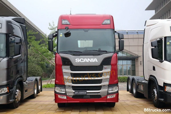 Scania Nouvelle série S poids lourd 500 ch 6X2(8 roues) tracteur routier (modèle S500) Extérieur (2) | 86Trucks