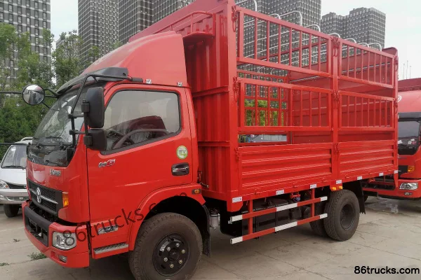 Dongfeng Kaipute K6-L 154 ch 4X2(6 roues) camion porteur à ridelles 4,17 m cabine simple Extérieur (3) | 86Trucks