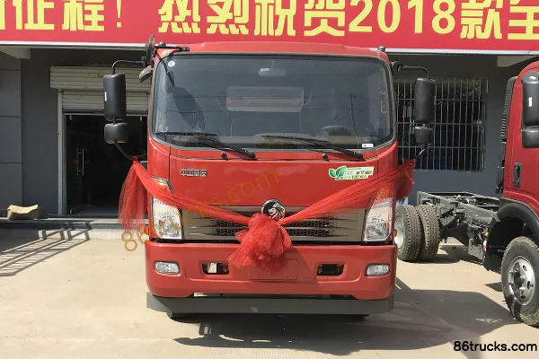Sinotruk Wangpai 7 Series 129 hp 4X2(6 wheels) single-row detachable cargo box light truck Exterior (2) | 86Trucks