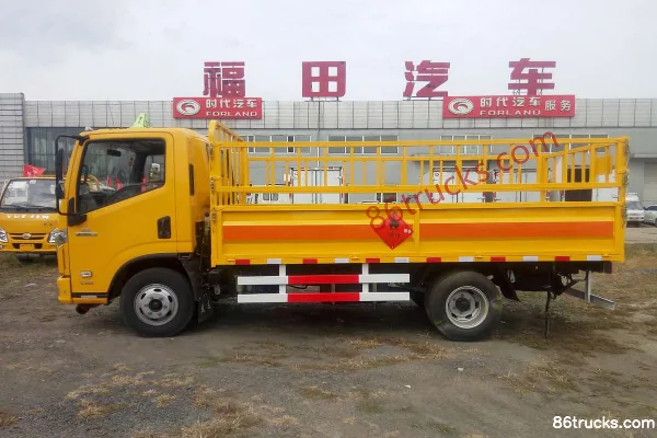 Yuejin Chaoyue C300 125 ch 4X2(6 roues) 4.155m Gas Cylinder Transport Truck Extérieur (3) | 86Trucks