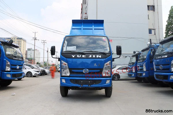 Yuejin Kaituo X100 Type transport 110 ch 4X2(6 roues) Camion benne 3,05 m Extérieur (2) | 86Trucks