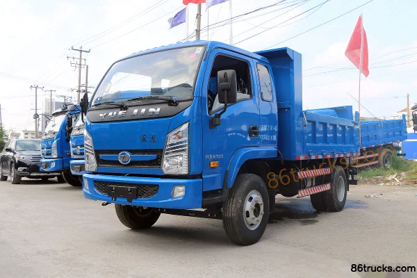 Yuejin Kaituo X100 Lightweight 110 hp 4X2(6 wheels) 2.9m Dump Truck Exterior (3) | 86Trucks