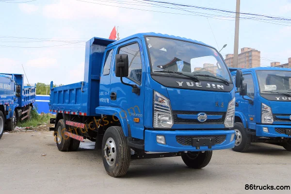 Yuejin Kaituo X100 Lightweight 110 hp 4X2(6 wheels) 2.9m Dump Truck Exterior